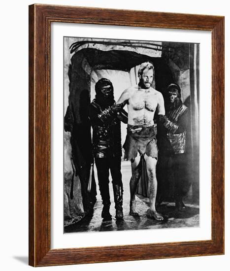 Charlton Heston - Planet of the Apes--Framed Photo