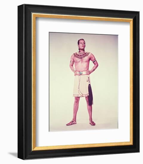 Charlton Heston - The Ten Commandments-null-Framed Photo