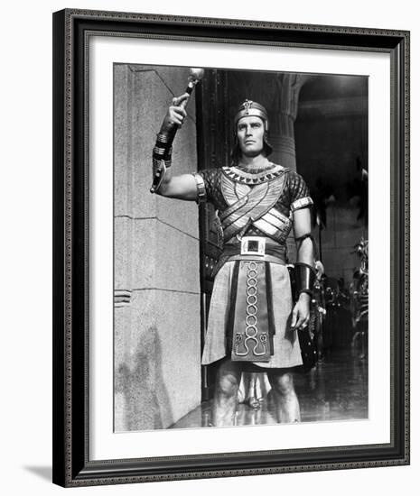 Charlton Heston-null-Framed Photo