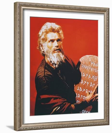 Charlton Heston-null-Framed Photo