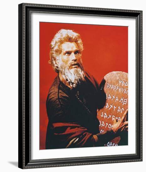 Charlton Heston-null-Framed Photo