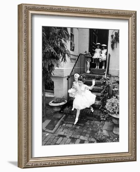 Charm School for Modern Living Wash-Art Rickerby-Framed Photographic Print