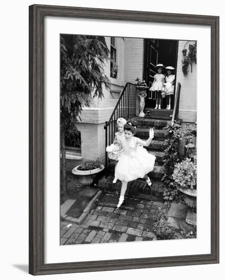 Charm School for Modern Living Wash-Art Rickerby-Framed Photographic Print