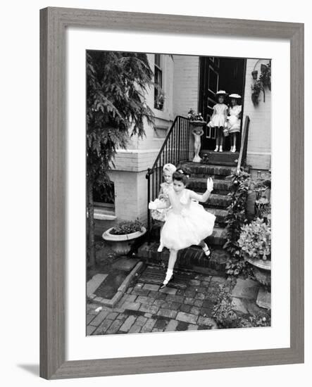 Charm School for Modern Living Wash-Art Rickerby-Framed Photographic Print
