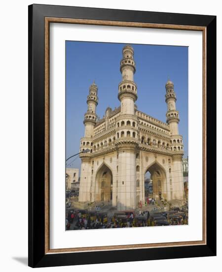 Charminar, Hyderabad, Andhra Pradesh State, India-Marco Cristofori-Framed Photographic Print