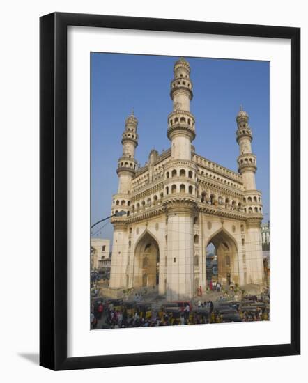 Charminar, Hyderabad, Andhra Pradesh State, India-Marco Cristofori-Framed Photographic Print