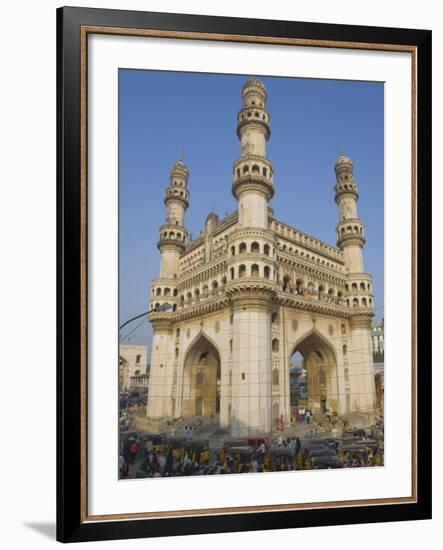 Charminar, Hyderabad, Andhra Pradesh State, India-Marco Cristofori-Framed Photographic Print