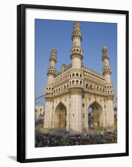 Charminar, Hyderabad, Andhra Pradesh State, India-Marco Cristofori-Framed Photographic Print