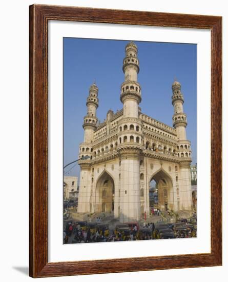 Charminar, Hyderabad, Andhra Pradesh State, India-Marco Cristofori-Framed Photographic Print