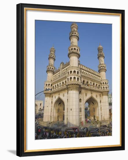 Charminar, Hyderabad, Andhra Pradesh State, India-Marco Cristofori-Framed Photographic Print