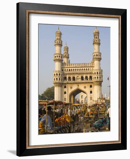 Charminar, Hyderabad, Andhra Pradesh State, India-Marco Cristofori-Framed Photographic Print