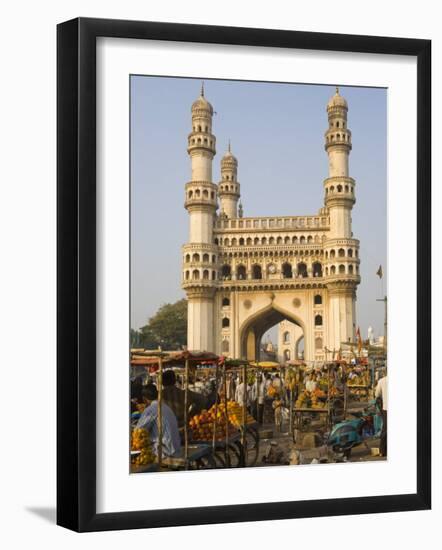 Charminar, Hyderabad, Andhra Pradesh State, India-Marco Cristofori-Framed Photographic Print