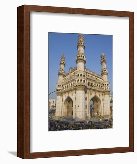 Charminar, Hyderabad, Andhra Pradesh State, India-Marco Cristofori-Framed Photographic Print