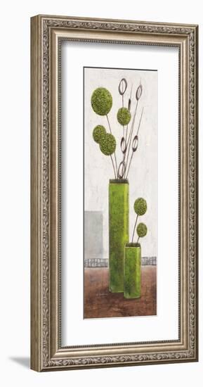 Charming Green Balloons-Karsten Kirchner-Framed Art Print