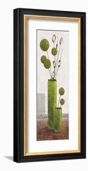 Charming Green Balloons-Karsten Kirchner-Framed Art Print