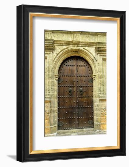 Charming Spanish Colonial Architecture, Old City, Cartagena, Colombia-Jerry Ginsberg-Framed Photographic Print