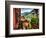 Charming Street Scene in Bellagio II-George Oze-Framed Photographic Print