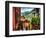 Charming Street Scene in Bellagio II-George Oze-Framed Photographic Print