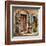 Charming Streets Of Old Mediterranean Towns-Maugli-l-Framed Art Print