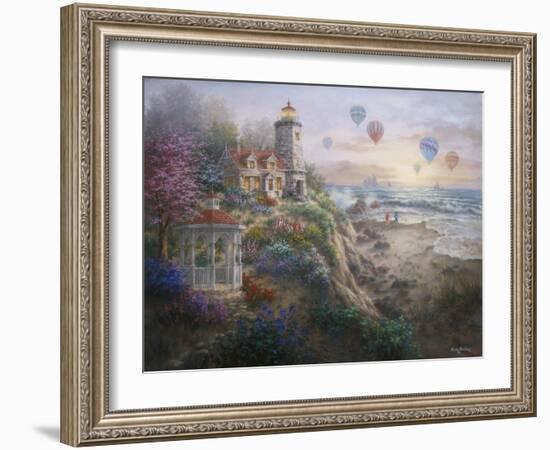 Charming Tranquility I-Nicky Boehme-Framed Giclee Print