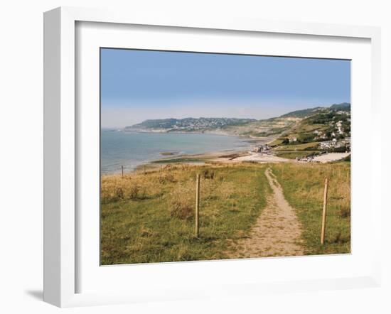 Charmouth, Jurassic Coast, UNESCO World Heritage Site, Dorset, England, United Kingdom, Europe-David Hughes-Framed Photographic Print