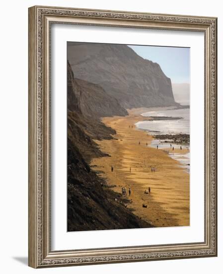 Charmouth, Jurassic Coast, UNESCO World Heritage Site, Dorset, England, United Kingdom, Europe-David Hughes-Framed Photographic Print