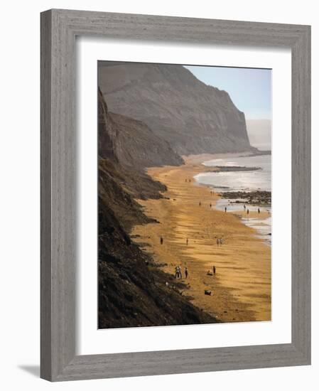 Charmouth, Jurassic Coast, UNESCO World Heritage Site, Dorset, England, United Kingdom, Europe-David Hughes-Framed Photographic Print