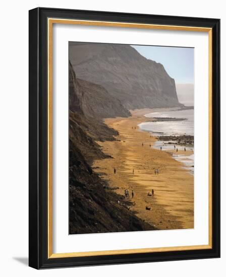Charmouth, Jurassic Coast, UNESCO World Heritage Site, Dorset, England, United Kingdom, Europe-David Hughes-Framed Photographic Print