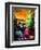 Charnoy village France-Pol Ledent-Framed Art Print