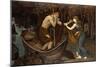 Charon and Psyche-John Roddam Spencer Stanhope-Mounted Giclee Print