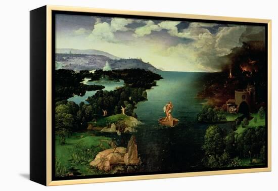 Charon Crossing the River Styx, 1515-24-Joachim Patenir-Framed Premier Image Canvas