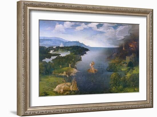 Charon Crossing the Styx-Joachim Patenir-Framed Art Print