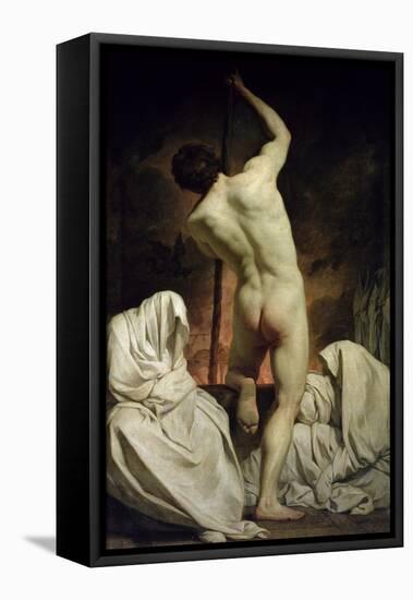 Charon Passing the Shades-Pierre Subleyras-Framed Premier Image Canvas