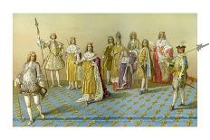 The Grand Dignitaries of the Coronation-Charpentier-Giclee Print