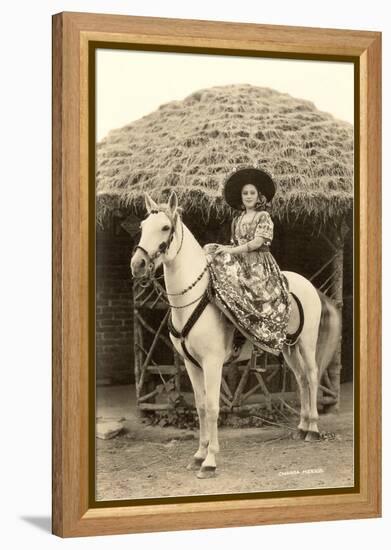 Charra on Horse, Mexico-null-Framed Stretched Canvas