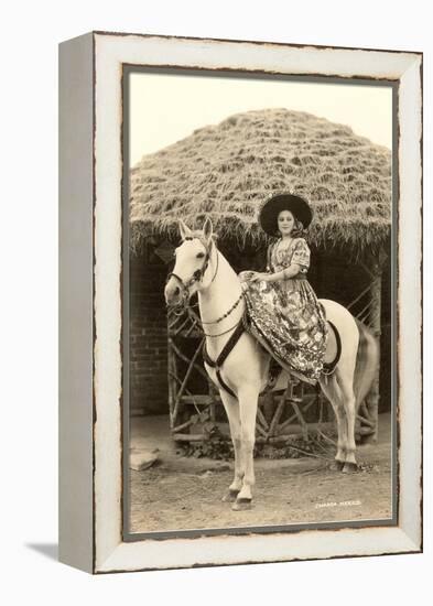 Charra on Horse, Mexico-null-Framed Stretched Canvas