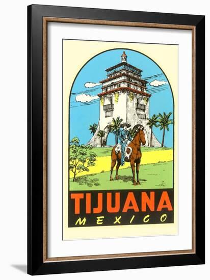 Charro, Agua Caliente, Tijuana, Mexico-null-Framed Art Print