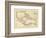 Chart of the West Indies, c.1811-Mathew Carey-Framed Art Print