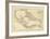 Chart of the West Indies, c.1811-Mathew Carey-Framed Art Print