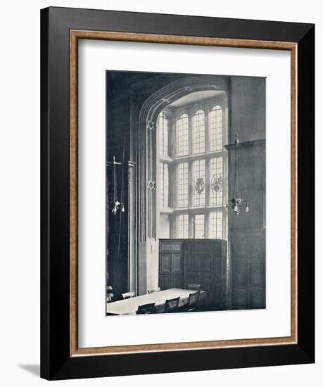 'Charterhouse. Interior of Bay in the Dining Hall', 1925-Unknown-Framed Photographic Print