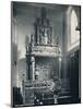 'Charterhouse. Thomas Sutton's Monument in the Chapel', 1925-Unknown-Mounted Photographic Print