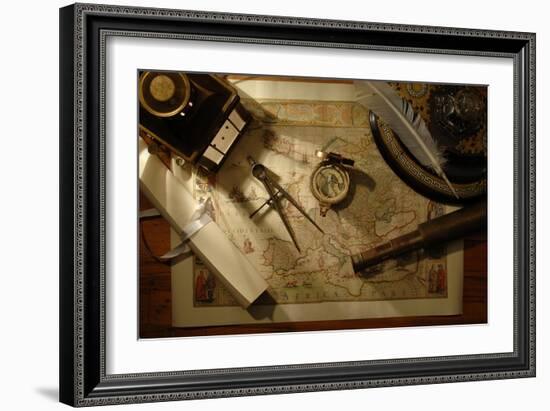 Charting The Course-jgroup-Framed Art Print