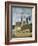 Chartres Cathedral, 1830-Jean-Baptiste-Camille Corot-Framed Giclee Print