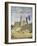 Chartres Cathedral, 1830-Jean-Baptiste-Camille Corot-Framed Giclee Print