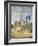 Chartres Cathedral, 1830-Jean-Baptiste-Camille Corot-Framed Giclee Print