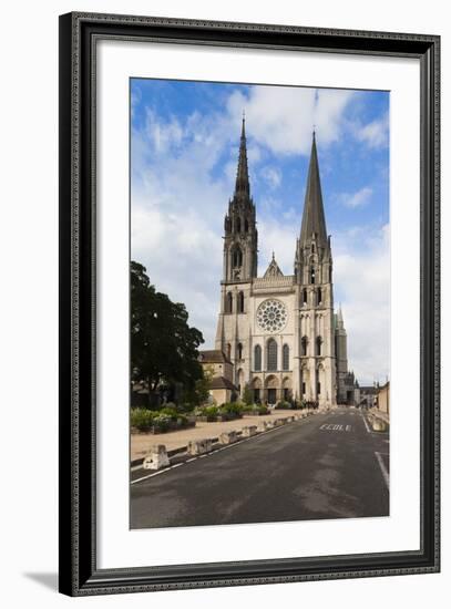 Chartres Cathedral, Chartres, Eure Et Loir, France-Walter Bibikow-Framed Photographic Print