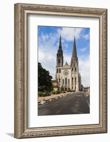 Chartres Cathedral, Chartres, Eure Et Loir, France-Walter Bibikow-Framed Photographic Print