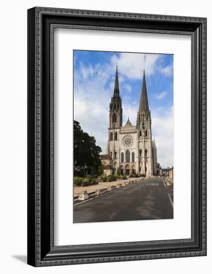 Chartres Cathedral, Chartres, Eure Et Loir, France-Walter Bibikow-Framed Photographic Print