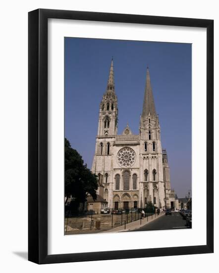 Chartres Cathedral, Unesco World Heritage Site, Chartres, Eure-Et-Loir, Centre, France-Michael Short-Framed Photographic Print