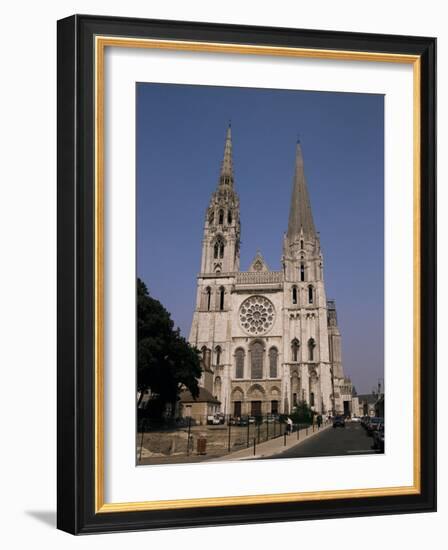 Chartres Cathedral, Unesco World Heritage Site, Chartres, Eure-Et-Loir, Centre, France-Michael Short-Framed Photographic Print